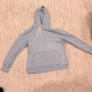 Blue Hoodie with Front Pocket